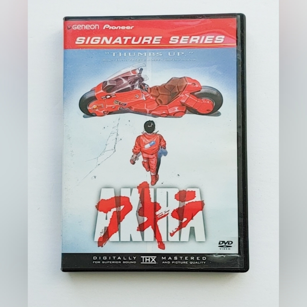Akira DVD 2001 Anime Movie Geneon Pioneer Special Edition English Dub/Sub